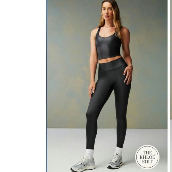 Fabletics Pants - Fabletics Anywhere Motion365+ Black Dhine High-Waisted Leggings